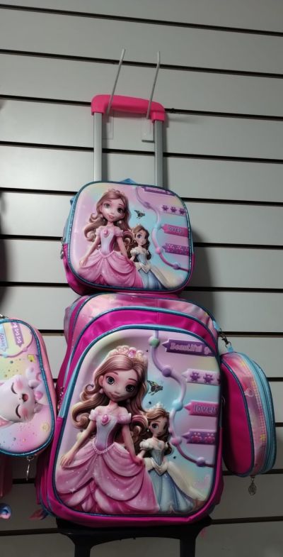 Mochila con carrito de...