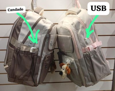 Mochila IRUM  escolar...