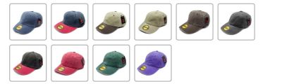 GORRA PRELAVADA CURVA