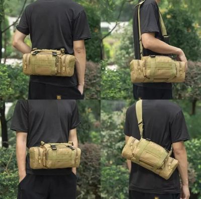 🎒 MORRAL TÁCTICO MULTIUSO...